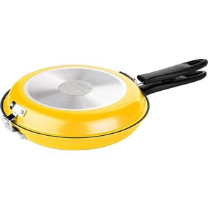 Tescoma Padella Doppia Girafrittata 26cm Antiaderente con Gancio