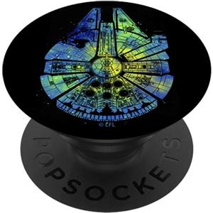 Star Wars Millennium Falcon Water Color Ink Splatter PopSockets PopGrip Intercambiabile