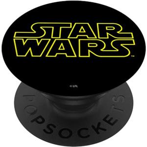 Star Wars PopSockets Star Wars Simple Logo Outline PopGrip: Impugnatura per Telefoni Cellulari e Tablet Intercambiabile