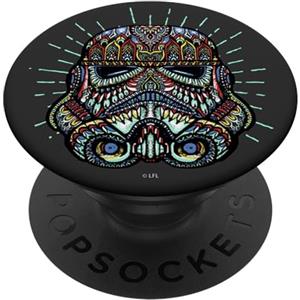 Star Wars PopSockets Star Wars Storm Trooper Sugar Skull PopGrip: Impugnatura per Telefoni Cellulari e Tablet Intercambiabile
