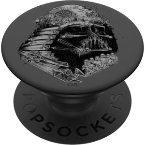 Star Wars PopSockets Star Wars Yoda The Cute Wise-Guy Cartoon Jedi PopGrip: Impugnatura per Telefoni Cellulari e Tablet Intercambiabile