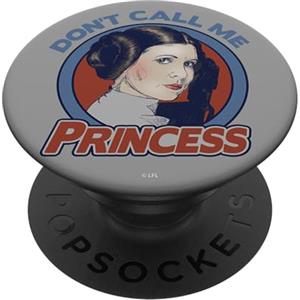 Star Wars PopSockets Star Wars Leia Don't Call Me Princess PopGrip: Impugnatura per Telefoni Cellulari e Tablet Intercambiabile