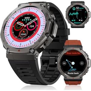 FOXBOX DM3 Smartwatch Uomo GPS,Display AMOLED 1.43