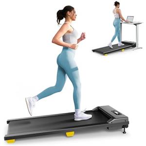 UREVO Tapis Roulant Elettrico Inclinabile Con Smorzamento a 6 punti，Tapirulan Salvaspazio Con LED Dispaly & Telecommando, Walking Pad Pieghevole con Pendenza 9% per Camminare e correre (neronero)