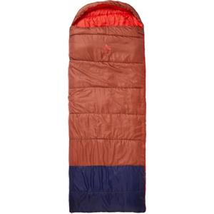 Mc Kinley McKinley Camp Comfort II 10, Sacco a Pelo Unisex Adulto, Red Rust/Navy Dark, 225 x 80 cm