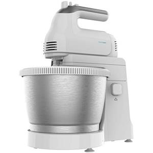 Cecotec Miscelatore di Aste PowerTwist 500 Gyro, di 500 W e Bol auto giratorio (Miscelatore Ad Aste, Con Ciotola Autorotante In Acciaio Inossidabile)