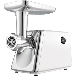 Frilla Tritacarne Elettrico Professionale per Macinare la carne, fare salsicce, Acciaio Inox, Tritacarne per Carne, Attacco per Salsiccia e Kubbe - MESOMIX