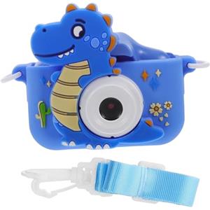 UKCOCO Macchina Fotografica Per Camera Per La Visione Dei Giocattolo Fotografico Educativo Telecamera Per Istantanei Camera Digitale Childs Gel Di Silice Blue