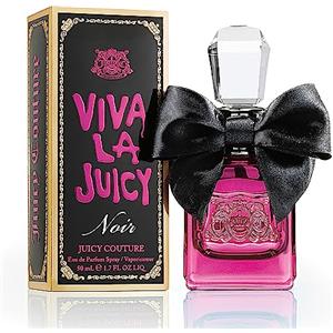 Elizabeth Arden Juicy Couture - Viva la Juicy Noir Eau de Parfum, Floreale e Fresco per Donna, con Note Fresche come Frutti di Bosco e Mandarino, con Tocchi Dolci di Caprifoglio e Vaniglia, 50 ml