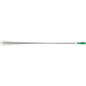 BALLISTOL 23270 - Bastone in carbonio lungo, 93 cm e Ø 5 mm, con manico intercambiabile e adattatore per 3 feltro