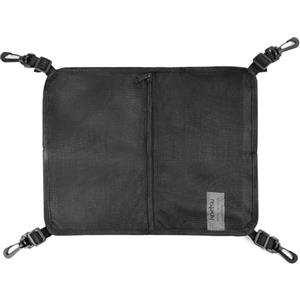 pangdapengpeng Paddleboard Deck Bag, Borsa SUP Deck, Borsa Portaoggetti in Rete con Fibbia Fissa per Tavola da Surf Stand Up Paddle, Kayak (Nero)