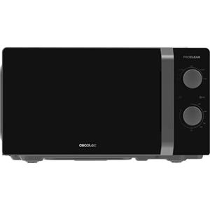 Cecotec Forni a Microonde 19L Proclean 2010 Inverter. 700W, Capacità di 19 Litri, 5 Livelli di Potenza, Piatto Girevole da 245 mm, Timer fino a 30 Minuti e Avvisatore Acustico