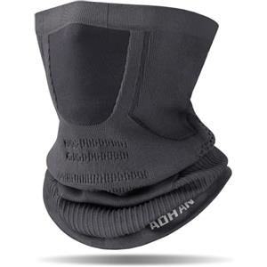 YANIKY Sciarpa tubolare per sci, protezione del viso, foulard da uomo e donna, traspirante, elastica, maschera per il viso per bicicletta, sciarpa antivento, bandana, scaldacollo