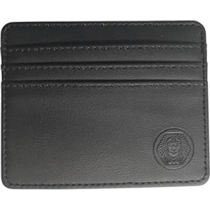 Generico PORTAFOGLIO UOMO CON 3 SLOT PORTA CARTE DI CREDITO E 1 TASCA INTERNA PER MONETE O BANCONOTE-COLORE NERO-WALLET SLIM ETHEREUM