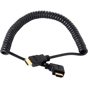 chenyang CY Cavo a molla elastica da 90 a HDMI ad angolo retto per HDTV DVB DVD PC 1,2m