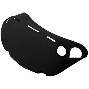 Generic HUAYUWA Custodia protettiva adatta per Oculus Quest 2 VR Cuffia Protezione Luce Durevole Antigraffio Anti Shock Anteriore Silicone Guscio Protettivo, Nero 1
