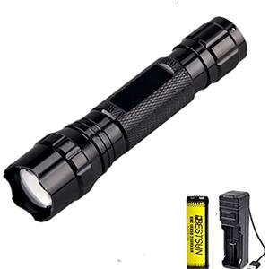 BESTSUN Torcia IR 940nm visione notturna a infrarossi luce Torcia Zoom regolabile, da utilizzare con caccia visione notturna Dispositivo(luce a infrarossi è invisibile agli occhi umani)