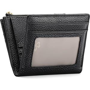 FALAN MULE Portafoglio Donna in Pelle protezione RFID bifold Piccoli Portamonete, Porta Carte di Credito Portafogli da Donna con la borsa della moneta della chiusura lampo