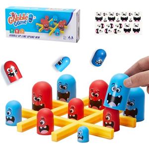 HaOrchid Tic Tac Toe, Gioco del Tic Tac Toe per 2 Giocatori, Big Eat Small Tic Tac Toe, Giocos di Interazione Genitore per Bambini, Classico Gioco da Tavolo per Famiglie per Feste di Compleanno