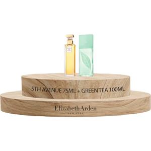 Elizabeth Arden - 5th Avenue, Eau de Parfum Spray, con Magnolia Rosa, Viola ed Ambra, Profumo Femminile, 75 ml + Green Tea Eau Parfum, con Essenze Naturali di Tè Verde e Bergamotto, 100 ml