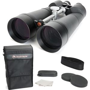 Celestron 71017 SkyMaster 25x100 mm, binocolo a prisma di Porro con lenti multistrato, vetro a prisma BaK-4 e custodia per il trasporto, nero
