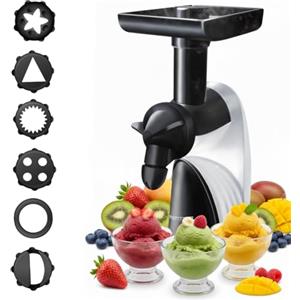 STARLYF Gelatiera Perfect Ice Cream, Macchina per Fare Gelati con frutta, Molto Facile da usare, 100% Naturale, Senza glutine, ottimo per fare frappè, Ideale per i celiaci