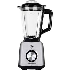Juanita ShineBlend Frullatore Triatutto Multifunzione 2000 W, Mixer Cucina 1.5L, Blender Termoresistente, Frullatore Elettrico Smoothie 5 Velocità, Lame in Acciaio, Facile da Pulire
