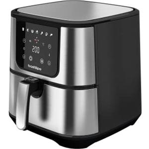 Bastilipo Dragon Air Fryer - Bastilipo - Friggitrice senza olio 5,5L - Friggitrice ad aria calda con 7 programmi - Con una potenza di 1800 W e 60 min di timer - Display a LED - Senza BPA e PFOA (AF-1800-0746)