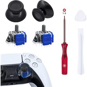 Mcbazel TMR Elettromagnetico Joystick Analogico, Analog Stick di Ricambio di Riparazione per PS5 DualSense Controller, No Drift