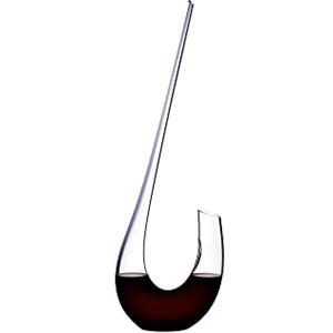 Riedel Winewings - Decanter per vino in cristallo, 800 ml, design elegante e curvilineo