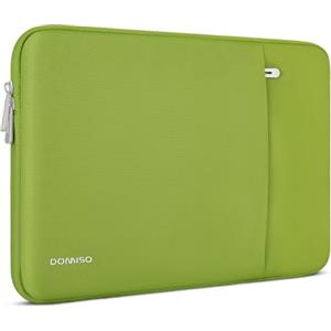 DOMISO Custodia PC Portatile Sleeve 17,3 Pollici,Impermeabile Moda Laptop Borsa Porta PC Computer Compatibile con 17,3 Pollici Notebook HP ASUS Dell Microsoft MSI, Verde chiaro
