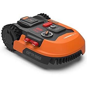 WORX Landroid M500+ WR165E Robot tosaerba per giardini medi fino a 500 m2/Tagliaerba robotizzato automatico con controllo app, wifi