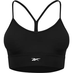 Reebok Wor Tri Back Bra- Pad Reggiseno Sportivo Donna, Donna, Reggiseno Sportivo, GR9473, Nero (nghblk), L