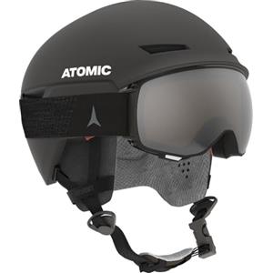 Atomic Casco da sci per adulti, unisex, circonferenza testa 55-59 cm, colore: nero