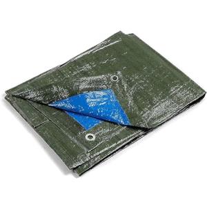 Kippen 6056FX - Telone Occhiellato Bicolore con Grammatura da 90 g/m². Taglia 6X10 (60 m²) Verde/Blu