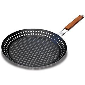 EURO MARKETING MANUFACTURING BBQ Pan padella antiaderente per barbecue