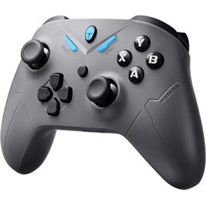 Thunderobot G30S Wireless Controller, PC/NS/Android, Joystick Effetto Hall, Joystick ad Altezza Regolabile, 0 zona morta, 0 deriva, BT/USB/2.4G, Dul vibrazione, Nero