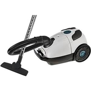 BAKAJI Aspirapolvere con Sacco da 2,5 Litri, Potenza 700 Watt, Scopa Elettrica Silenziosa con Filtro HEPA, Aspiratutto con Cavo 5 Metri, Tubo Telescopico e Spazzola per Pavimenti