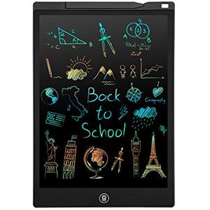 PINKCAT Tavoletta Grafica LCD Scrittura,PINKCAT 12 Pollici Lavagna da Disegno Digitale Portatile Ewriter Cancellabile Disegno Pad Writing Tablet per Bambini Adulti della Casa Scuola Esterno Ufficio