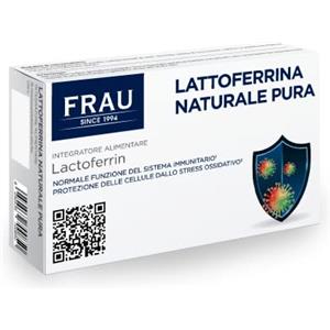 Frau Integratore Lattoferrina con Vitamina D e Vitamina C, 20 Compresse
