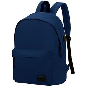 SUPACOOL Zaino Casual, Zaino Leggero per Laptop, Zaino con Porta di Ricarica USB, Zaino Scuola