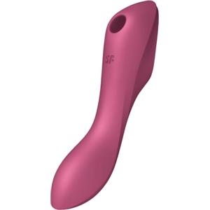 Satisfyer, vibratore, vibratore da appoggio, 'Threesome 3', 14 cm, 3 motori, per la stimolazione del clitoride e della vulva, colore:Mint
