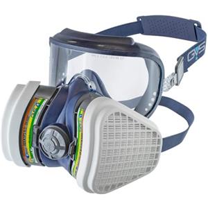 GVS SPR535 Elipse Integra Maschera con filtri ABEK1P3 per Gas, Vapori, Acidi, Ammoniaca e Polveri, M/L
