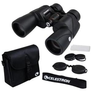 Celestron 72033 SkyMaster Pro ED 7x50 Binocolo astronomia Vetro ED e apertura grande per vista da lunga distanza, rivestimento completamente multistrato XLT, adattatore treppiede e astuccio trasporto