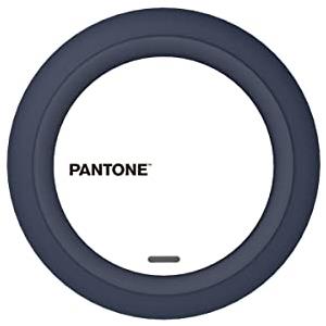 Pantone Celly Pantone Qi Caricabatterie Wireless, Carica Batterie Wireless per Cellulare, Ricarica Wireless 7.5W, Caricatore da Tavolo per iPhone e Android, Navy