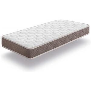 KUO Baby - Materasso per Lettino Mowgli | Cotone, Fibra di Cocco e Molle Bonnell | 117 x 57 cm