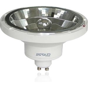 Sigmaled lighting - Faretto LED AR111 GU10 14W (equivalente 110W alogena) - 220V/240V AC - Luce bianca Calda 3000K - 1000 lumen - Spot LED AR111