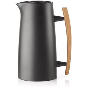 Guzzini Termos Caraffa Termica Riviera Thermos caldo Freddo Tavola 1 Litro Plastica legno Nero 12560010