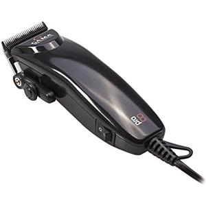GA.MA ITALY PROFESSIONAL GA.MA Tagliacapelli professionale PRO8 - Regolazioni di taglio da 0, 8 a 12 mm, Alimentazione a rete, Lama in acciaio inossidabile, nero
