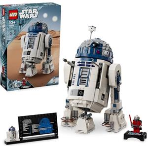 LEGO Star Wars 75379 R2-D2 - Giocattolo da Costruire - Figura di Droide da Esposizione con Testa Rotante, Periscopio e Strumenti - Incl. una Minifigure di Darth Malek - Regalo per Bambini e Fan Adulti
